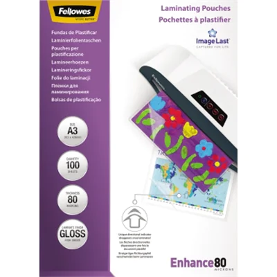 Fellowes Laminierfolie ImageLast 5306207 DIN A3 tr 100 St./Pack . Fellowes Laminierfolie ImageLast 5306207 DIN A3 tr 100 St./Pack .