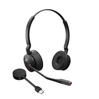 Jabra Engage 55 Stereo (Low Power) - Headset - On-Ear - DECT - kabellos - USB-A über DECT-Adapter - Zertifiziert für Microsoft Teams