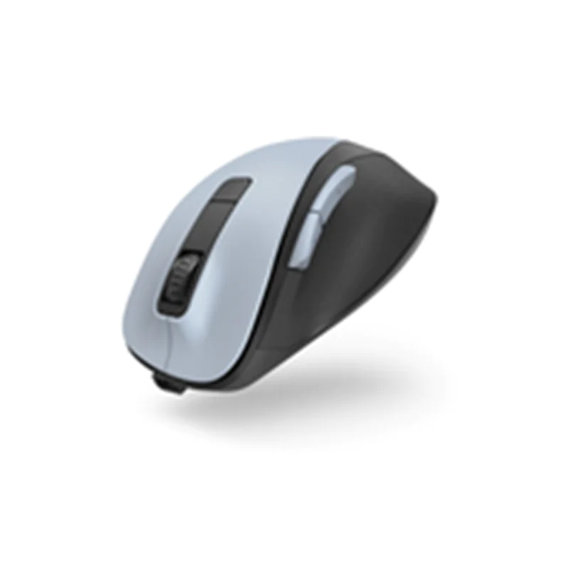 Hama MW-500 Recharge - Maus - ergonomisch - Für Rechtshänder - optisch - 6 Tasten - kabellos - 2.4 GHz - kabelloser Empfänger (USB) - Polar Blue