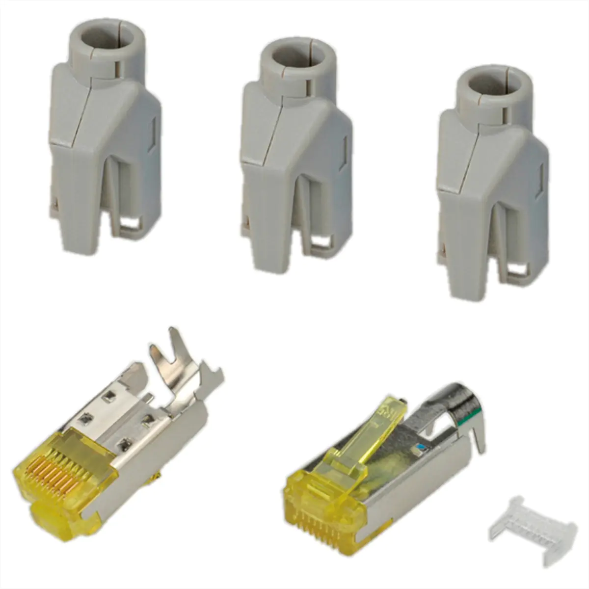 Hirose TM31 RJ-45 St. 50er Pack grau - Kabel-/Adapterset - Netzwerk H7642.12-50