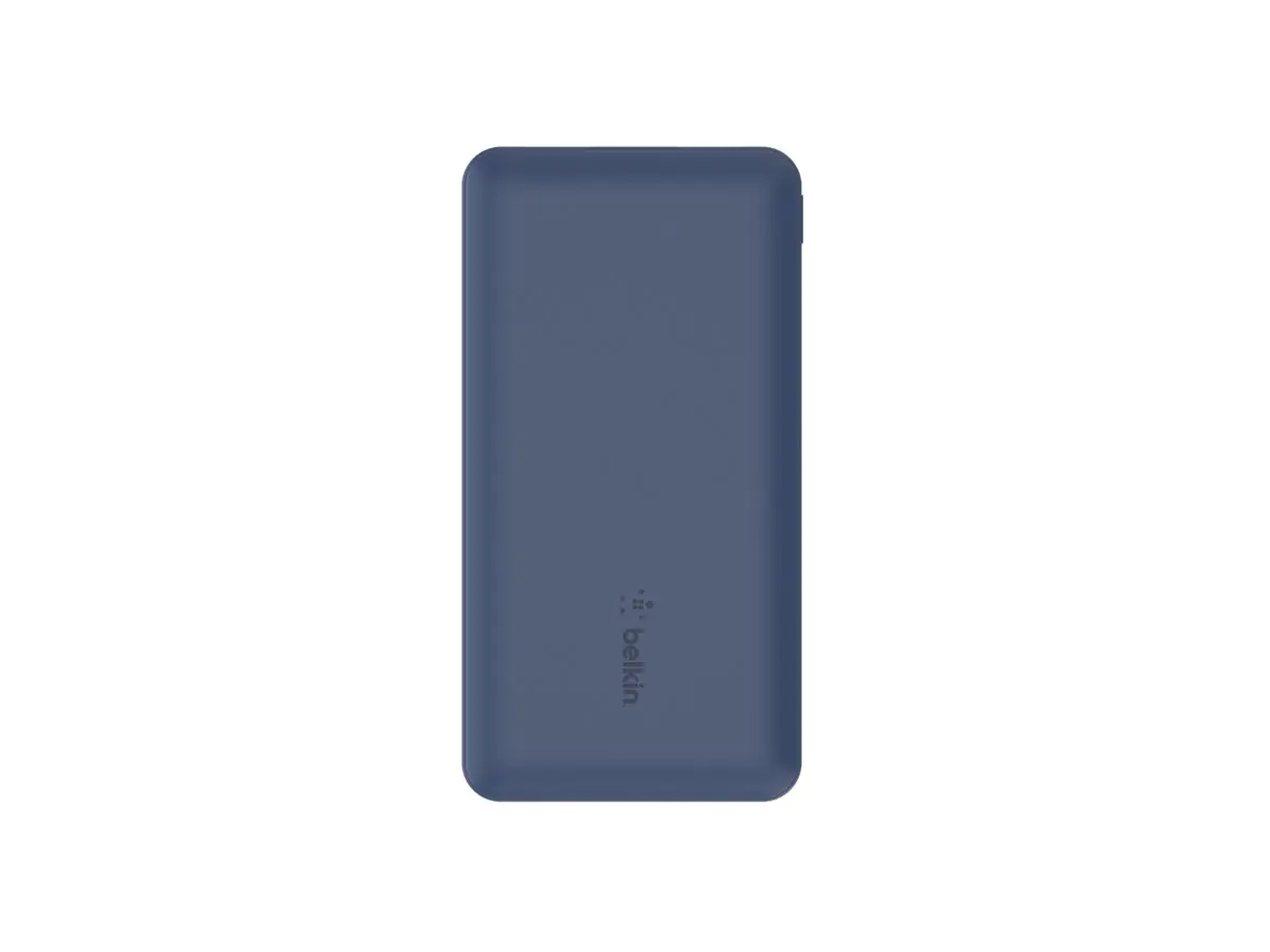Belkin BoostCharge - Powerbank - 10000 mAh - 18 Watt - 3 Ausgabeanschlussstellen (USB-C, 2 x USB) BPB011BTBL