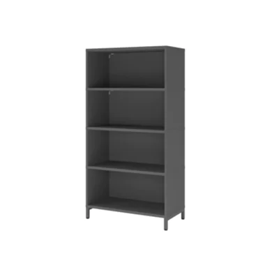 Hammerbacher Regal FlexWall 800 x 1.532 x 400 mm (B x H x T) 28kg Holz graphit Hammerbacher Regal FlexWall 800 x 1.532 x 400 mm (B x H x T) 28kg Holz graphit