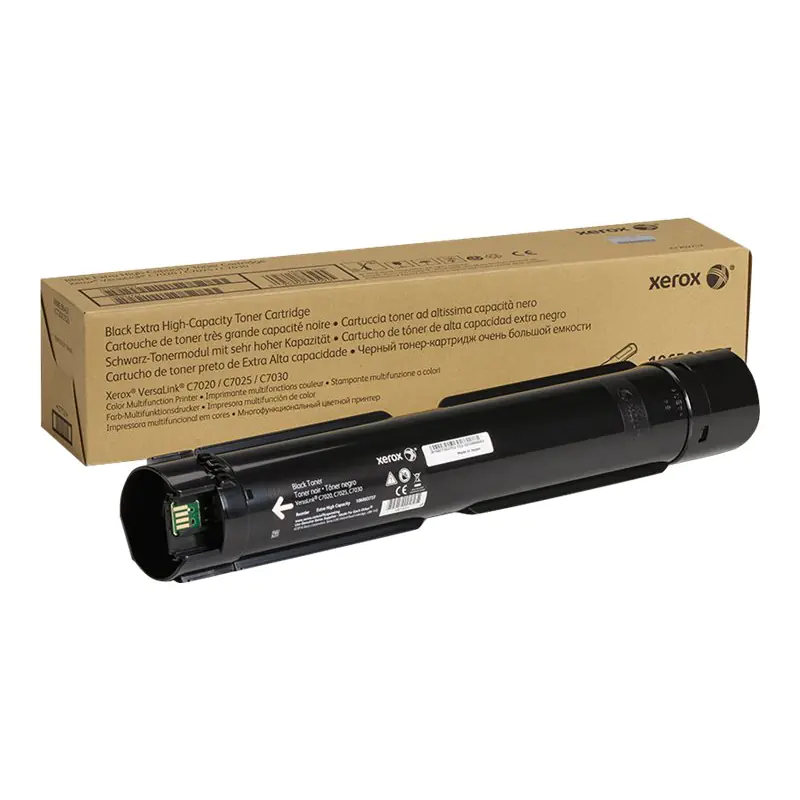 Xerox VersaLink C7020/C7025/C7030 - Mit hoher Kapazität - Schwarz - Original - Tonerpatrone - für VersaLink C7020, C7020/C7025/C7030, C7025, C7030 Xerox VersaLink C7020/C7025/C7030 - Mit hoher Kapazität - Schwarz - Original - Tonerpatrone - für VersaLink C7020, C7020/C7025/C7030, C7025, C7030