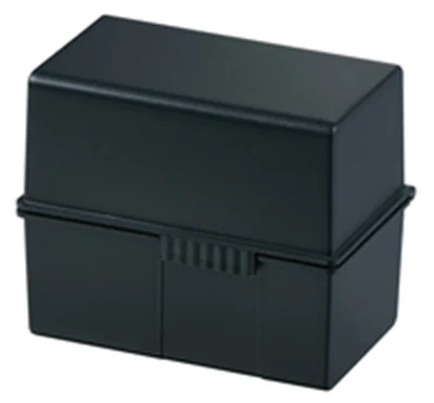 HAN Karteikasten 977-13 DIN A7 quer max. 300Karten PS schwarz