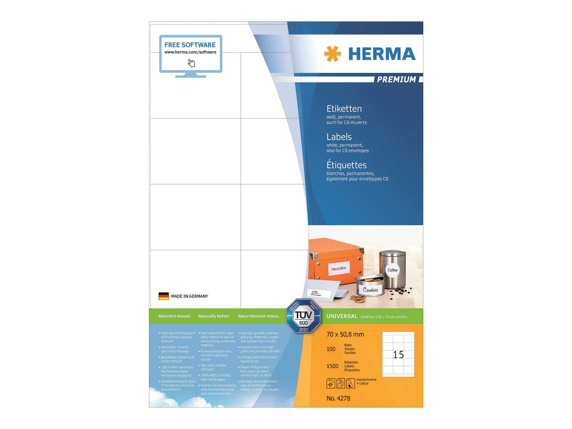 HERMA H 4278