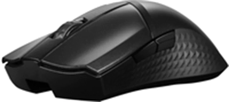 MSI Clutch GM31 - Maus - ergonomisch - optisch - 6 Tasten - kabellos - 2.4 GHz - kabelloser Empfänger (USB)