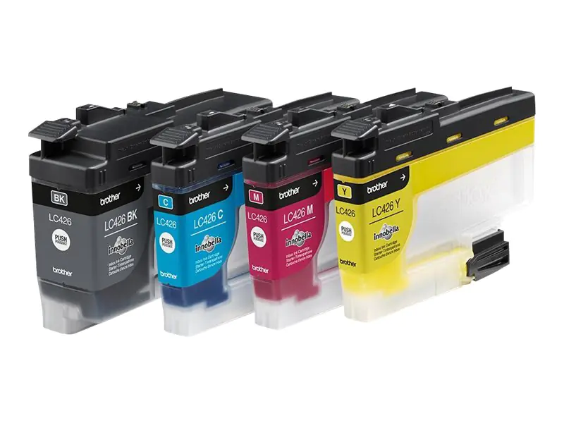 Brother LC426 - 4er-Pack - Schwarz, Gelb, Cyan, Magenta - original - Tintenpatrone - für Brother MFC-J4335, MFC-J4340, MFC-J4535, MFC-J4540 Brother LC426 - 4er-Pack - Schwarz, Gelb, Cyan, Magenta - original - Tintenpatrone - für Brother MFC-J4335, MFC-J4340, MFC-J4535, MFC-J4540
