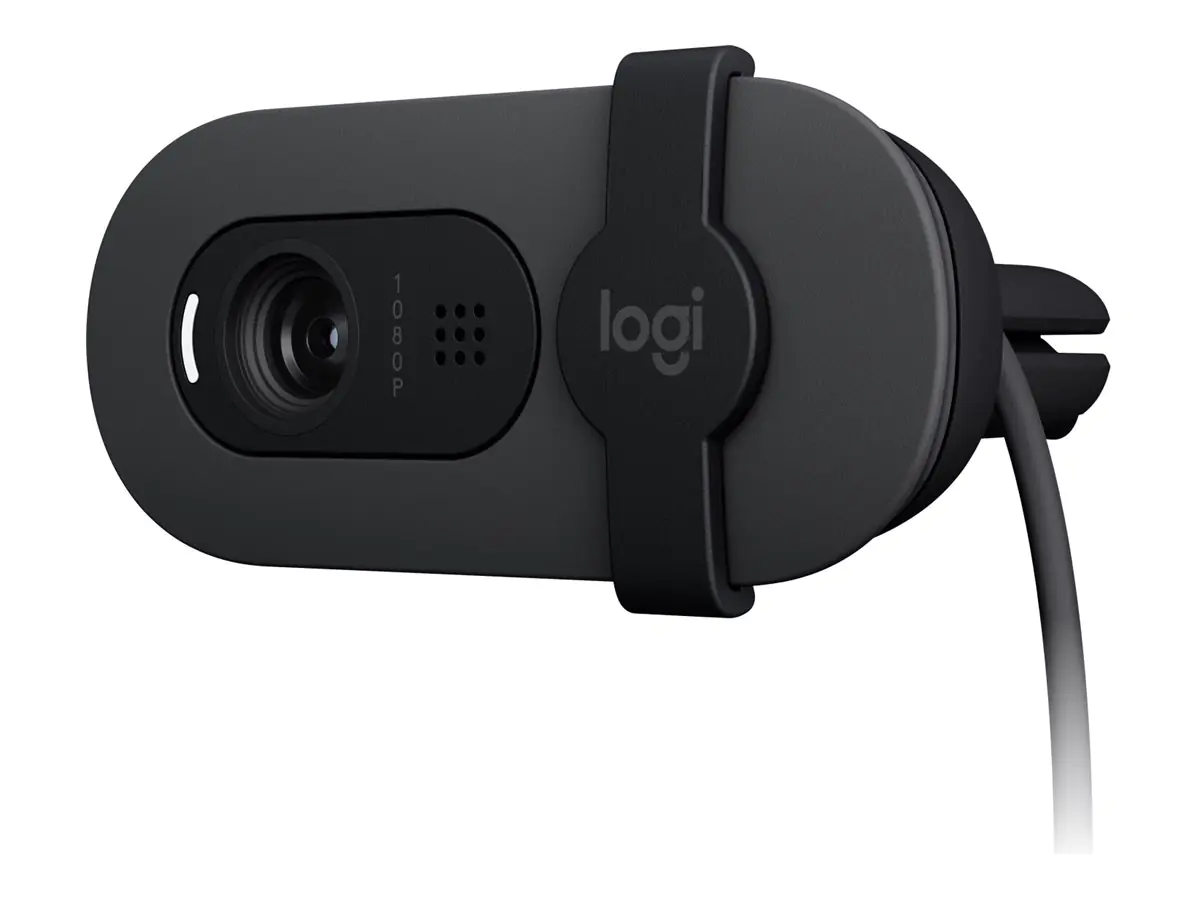 Logitech BRIO 105 - Webcam - Farbe - 2 MP - 1920 x 1080 - 1080p, 720p - Audio - USB Logitech BRIO 105 - Webcam - Farbe - 2 MP - 1920 x 1080 - 1080p, 720p - Audio - USB
