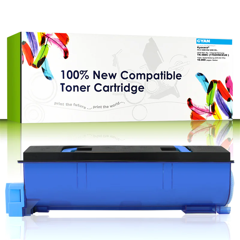 Cartridgeweb Toner kompatibel zu Kyocera/Mita cyan 1T02HNCEU0 TK560C 10.000 Seiten