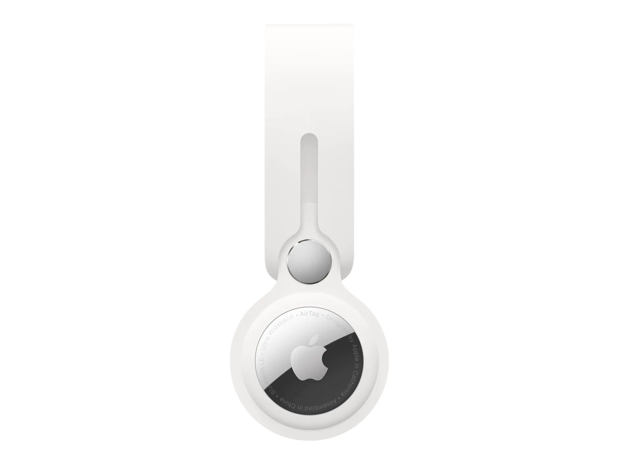 Apple - Tasche für Airtag - Polyurethan - weiß - für AirTag