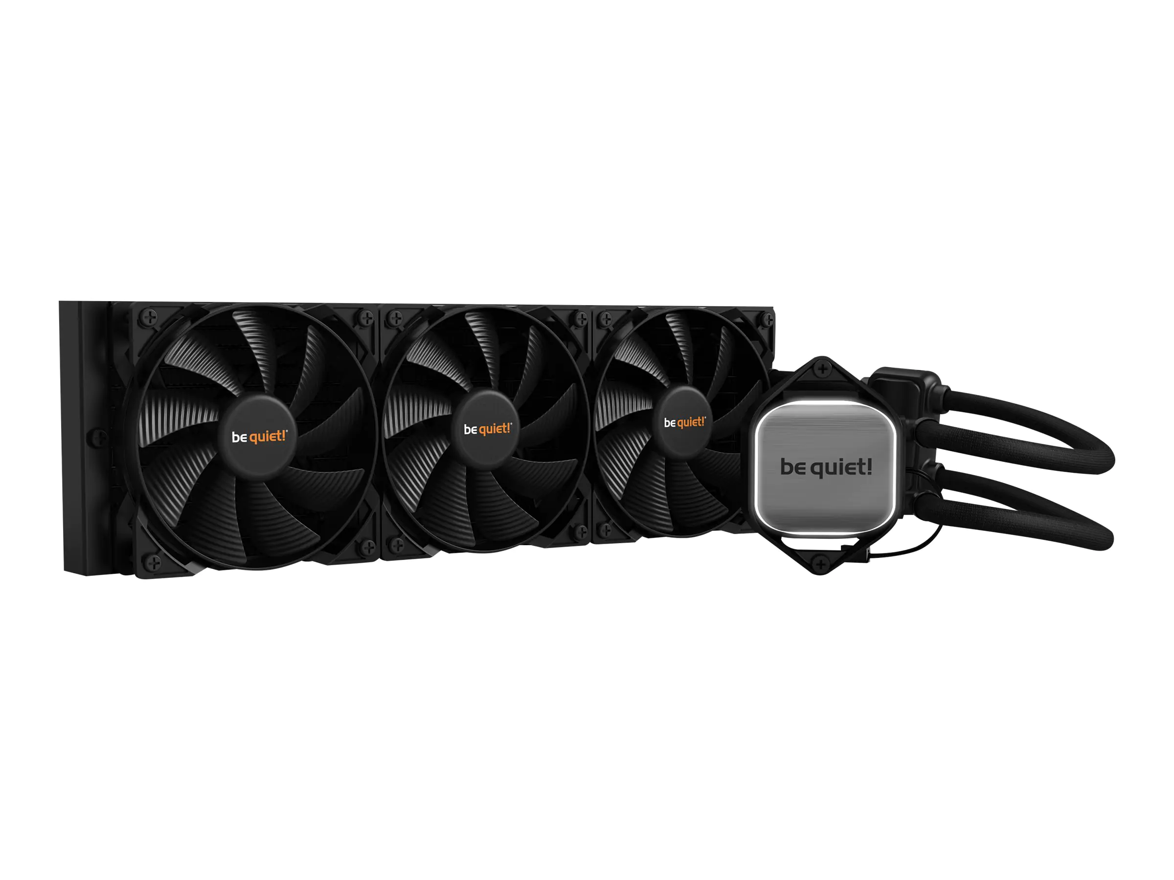 be quiet! Pure Loop 360mm - Prozessor-Flüssigkeitskühlsystem - (für: LGA1150, LGA1151, LGA1155, LGA1200, LGA2011-3, LGA2066, AM3, AM3+, AM4, LGA2011, LGA2011 (Square ILM), LGA2011-3 (Square ILM)) - Kupfer - 120 mm - Komplett Schwarz