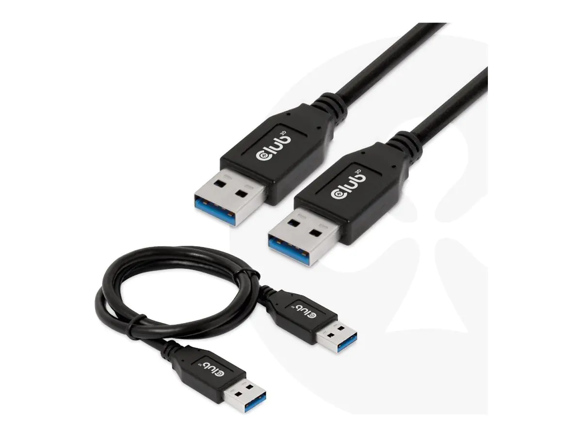 Club 3D - USB-Kabel - USB Typ A (M) zu USB Typ A (M) - USB 3.1 Gen 2 - 3 A - 0.5 m