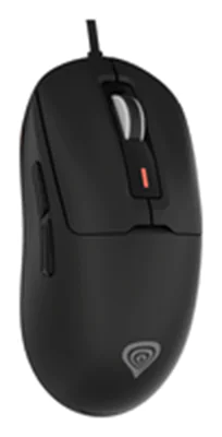 natec GENESIS Krypton 660, Rechts, Optisch, USB Typ-A, 12000 DPI, Schwarz NMG-2189