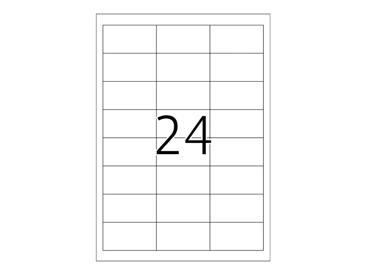 HERMA Etikett 4227 64,6x33,8mm A4 weiß 600 St./Pack.