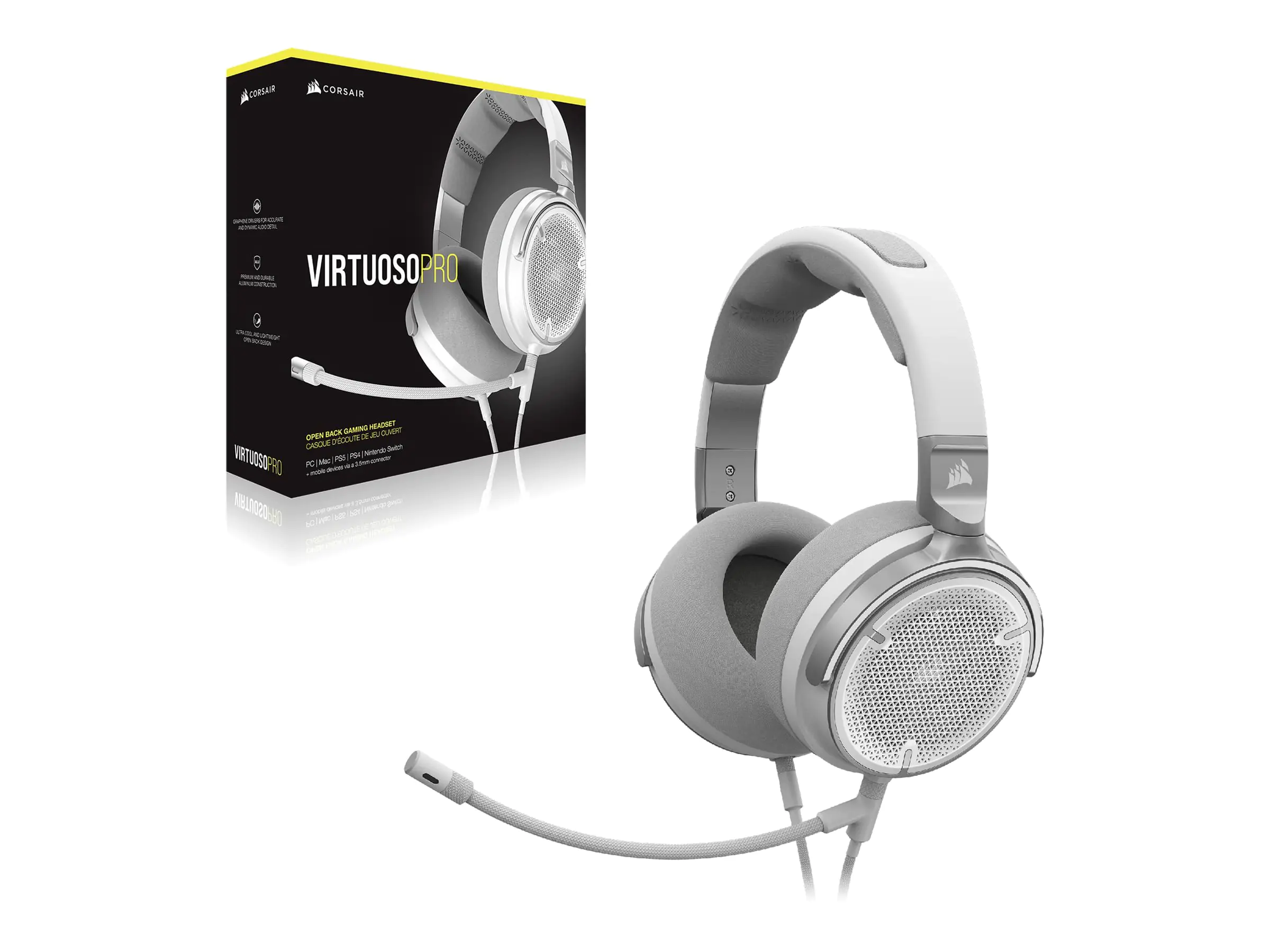 Corsair Gaming Virtuoso PRO - Headset - ohrumschließend CA-9011371-EU