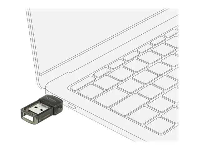 Delock USB 2.0 Bluetooth 4.0 Adapter 2 in 1 USB 61002