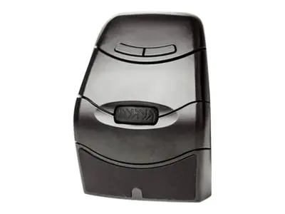 Bakker Elkhuizen DXT 3 Precision - Vertikale Maus - ergonomisch - rechts- und linkshändig - optisch - 7 Tasten - kabellos, kabelgebunden - 2.4 GHz, USB-C - kabelloser Empfänger (USB) - Schwarz