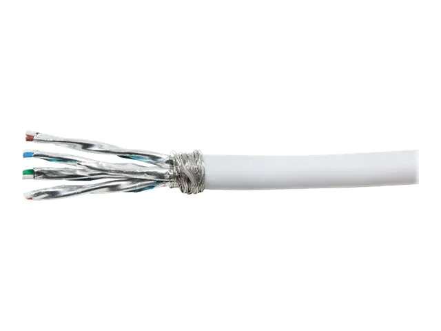 LogiLink PrimeLine - Bulkkabel - 50 m - SFTP - CAT 7 - halogenfrei, verseilt - weiß