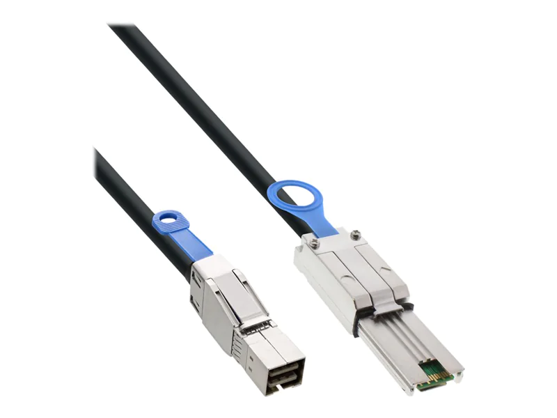 InLine externes Mini SAS HD Kabel - SFF-8644 zu SFF-8088 - 6Gb/s - 1m 27639B
