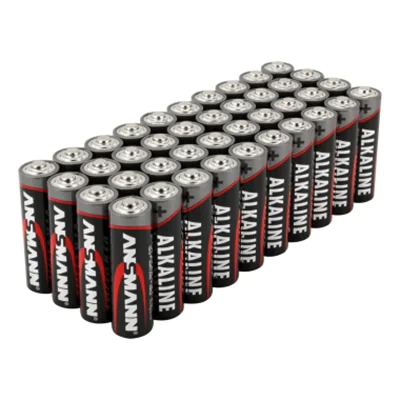 ANSMANN Batterie AA/Mignon LR6 Alkaline 1,5V 40 St./Pack. ANSMANN Batterie AA/Mignon LR6 Alkaline 1,5V 40 St./Pack.