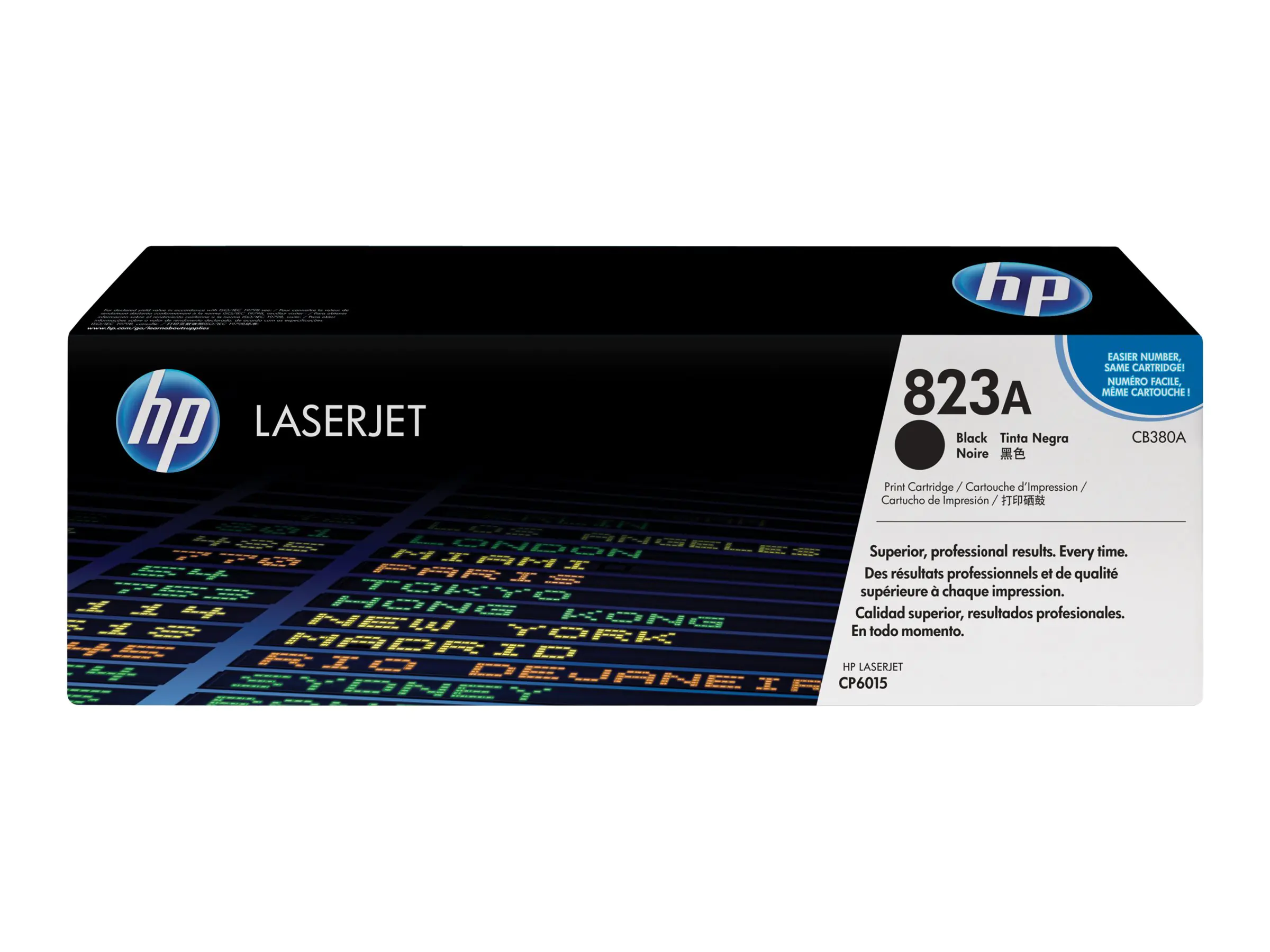 HP 823A - Schwarz - original - LaserJet - Tonerpatrone (CB380A)