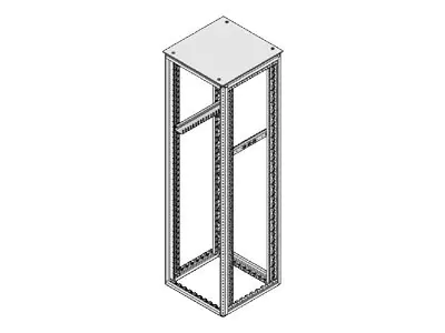 SCHROFF VARISTAR - Gleitschienenmontagesatz - 1U - 48.3 cm (19") 23130-098