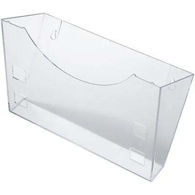 helit Prospekthalter H6103002 DIN A4/A5/A6 1Fach PS glasklar helit Prospekthalter H6103002 DIN A4/A5/A6 1Fach PS glasklar