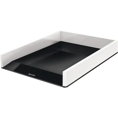 Leitz Briefablage WOW Duo Colour DIN A4, DIN C4, Folio, Letter Polystyrol Farbe: schwarz/weiß Leitz Briefablage WOW Duo Colour DIN A4, DIN C4, Folio, Letter Polystyrol Farbe: schwarz/weiß