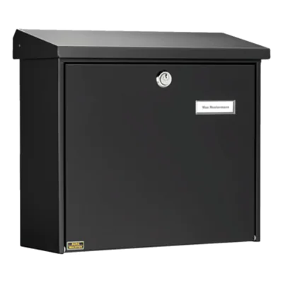 BURG-WÄCHTER Briefkasten Comfort 913 38 x 34 x 14,8 cm (B x H x T) Stahlblech schwarz, pulverbeschichtet BURG-WÄCHTER Briefkasten Comfort 913 38 x 34 x 14,8 cm (B x H x T) Stahlblech schwarz, pulverbeschichtet