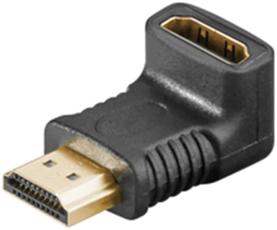 Goobay HDMI -Winkeladapter 270° vergoldet 8Ka60HZ - -Buchse Typ A> -Stecker Goobay HDMI -Winkeladapter 270° vergoldet 8Ka60HZ - -Buchse Typ A> -Stecker