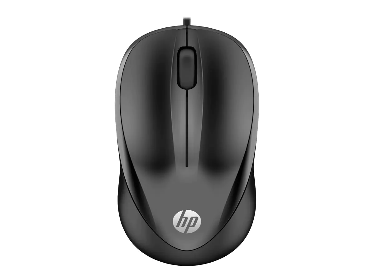 HP 1000 - Maus - rechts- und linkshändig - kabelgebunden - USB - Schwarz - für Pavilion 24, 27, 32, 590, 595, TP01 HP 1000 - Maus - rechts- und linkshändig - kabelgebunden - USB - Schwarz - für Pavilion 24, 27, 32, 590, 595, TP01