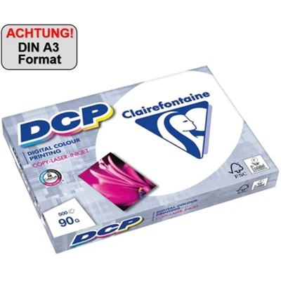 Clairefontaine Farblaserpapier DCP 1834C DIN A3 90g ws 500 Bl./Pack. Clairefontaine Farblaserpapier DCP 1834C DIN A3 90g ws 500 Bl./Pack.