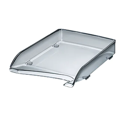 Leitz Briefablage Elegant 52200090 DIN A4 stapelbar PS graublau Leitz Briefablage Elegant 52200090 DIN A4 stapelbar PS graublau