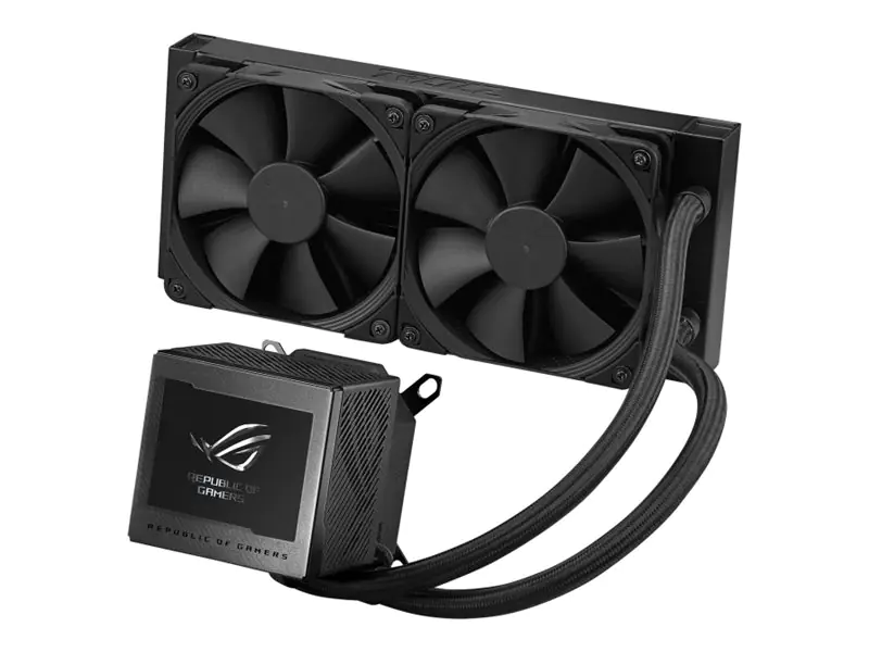 ASUS ROG RYUJIN III 240 - Prozessor-Flüssigkeitskühlsystem - mit LCD-Display - (für: LGA115x Socket, LGA1200, LGA1700, AM4, AM5) 90RC00K0-M0UAY0