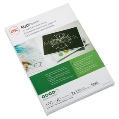 GBC Folientasche MattPouch 3747235 DIN A3 125mic 100 St./Pack. GBC Folientasche MattPouch 3747235 DIN A3 125mic 100 St./Pack.