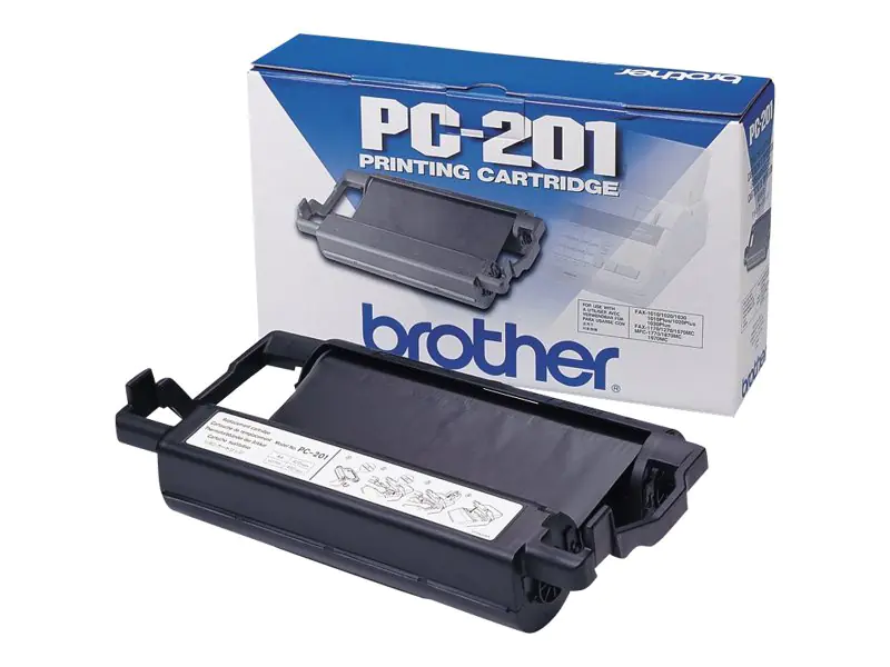 Brother PC201 - Schwarz - Farbband - für Brother MFC-1770, MFC-1780, MFC-1870, MFC-1970; IntelliFAX 1170, 1270, 1570, 1575