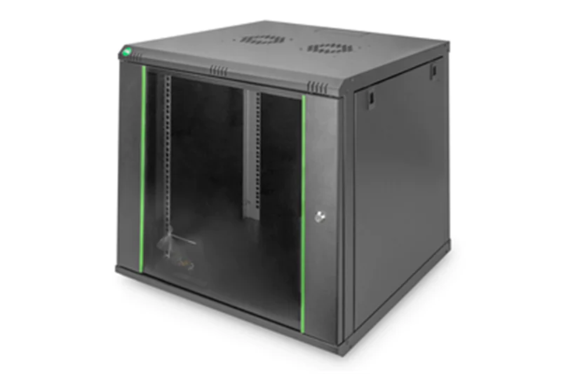 DIGITUS Wandgehäuse Dynamic Basic Serie - 600x600 mm (BxT) DN-19 12U-6/6-EC-SW