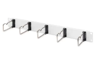 Digitus DN-97666 - Kabelmanagementplatte mit Ringen - Rack montierbar - Grau, RAL 7035 - 1U - 48.3 cm (19") Digitus DN-97666 - Kabelmanagementplatte mit Ringen - Rack montierbar - Grau, RAL 7035 - 1U - 48.3 cm (19")