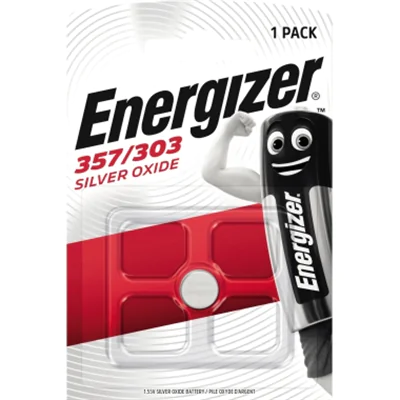 Energizer Knopfzelle 357/303 E300784002 Silberoxid Energizer Knopfzelle 357/303 E300784002 Silberoxid