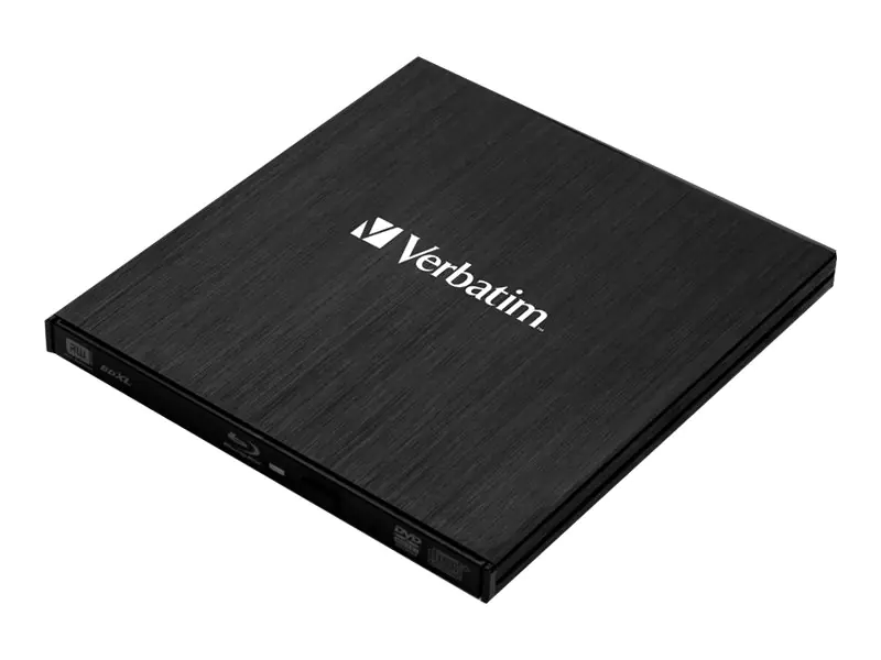 Verbatim Slimline - Laufwerk - BDXL Writer - 6x - SuperSpeed USB 3.0 - extern Verbatim Slimline - Laufwerk - BDXL Writer - 6x - SuperSpeed USB 3.0 - extern