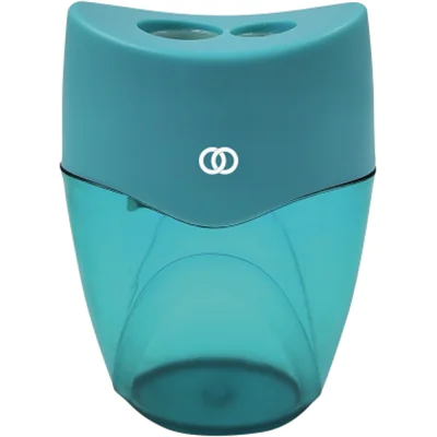 Soennecken Doppelspitzdose oeco 8 und 11mm oval Material des Behälters: PET, 100 % recycelt ocean blue