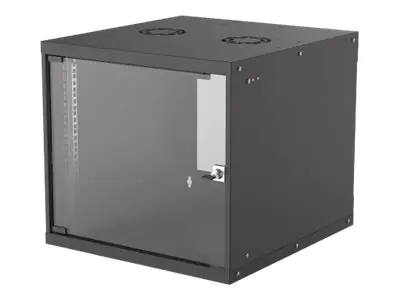 Intellinet 19" Wandverteiler, Basic Line, 9 HE, 487 (H) x 540 (B) x 560 (T) mm, Flatpack, Schutzklasse IP20, schwarz - Gehäuse - geeignet für Wandmontage - Schwarz, RAL 9005 - 9U - 48.3 cm (19") Intellinet 19" Wandverteiler, Basic Line, 9 HE, 487 (H) x 540 (B) x 560 (T) mm, Flatpack, Schutzklasse IP20, schwarz - Gehäuse - geeignet für Wandmontage - Schwarz, RAL 9005 - 9U - 48.3 cm (19")