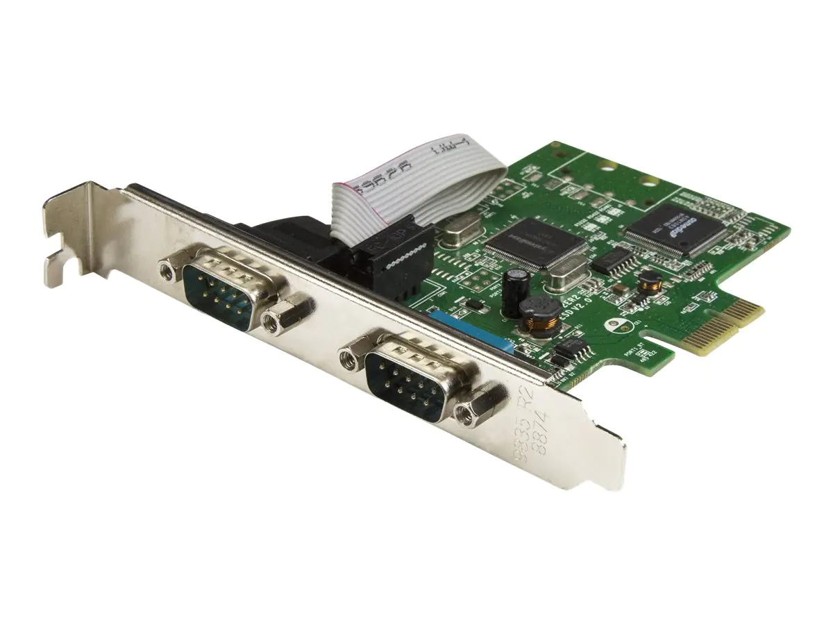 StarTech.com Startech 2 Port PCI Express Seriell Karte mit PEX2S1050