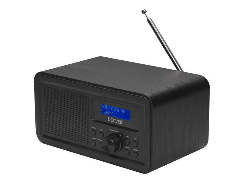 DENVER DAB-30 - Tragbares DAB-Radio - 1 Watt - Schwarz