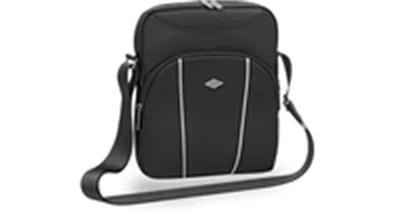 WEDO Business Messenger Bag für Tablets, Aufrechte Tasche, Schwarz, Klein, 5 Taschen, 26,7 cm (10.5"), 295 mm 59 5601