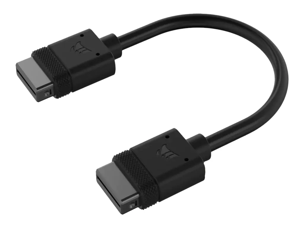 Corsair iCUE LINK - Netz-/Datenkabel - CORSAIR iCUE Link zu CORSAIR iCUE Link - 10 cm (Packung mit 2) CL-9011121-WW