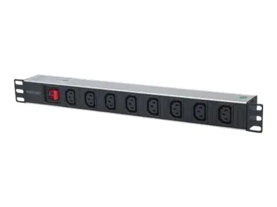 Intellinet 19" 1U Rackmount 8-Output C13 Power Distribution Unit (PDU) 163620