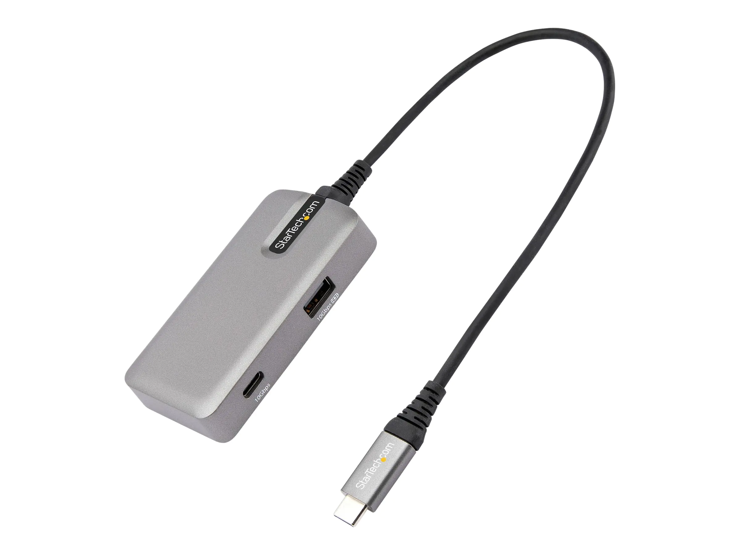 StarTech USB-C Multiport Adapter - USB-C auf 4K 60Hz HDMI 2.0, 100W PD Pass-through - 3-Port 10Gbit/s USB 3.1 Hub - Reiseadapter USB Typ-C Mini Docking Station - 25cm Kabel (DKT31CHPD3) - Dockingstation - USB-C - HDMI - TAA-konform