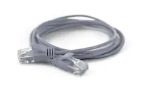 WANTEC 7298, 0,5 m, Cat6a, U/UTP (UTP), RJ-45, RJ-45, Grau