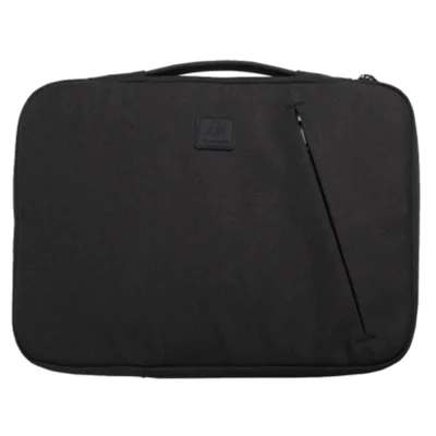 Exacompta Notebookhülle Sleeve 41 x 31 x 2,5 cm (B x H x T) Minifronttasche mit Reißverschluss Polyester, 100 % recycelt business schwarz Exacompta Notebookhülle Sleeve 41 x 31 x 2,5 cm (B x H x T) Minifronttasche mit Reißverschluss Polyester, 100 % recycelt business schwarz